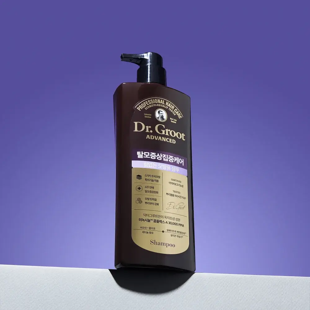 [대용량] 닥터그루트 집중케어 멀티퍼펙션 힘없는 모발용 샴푸 700ml